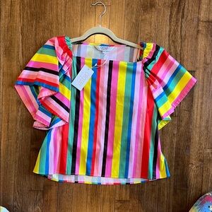 Crosby Multicolor Striped Blouse